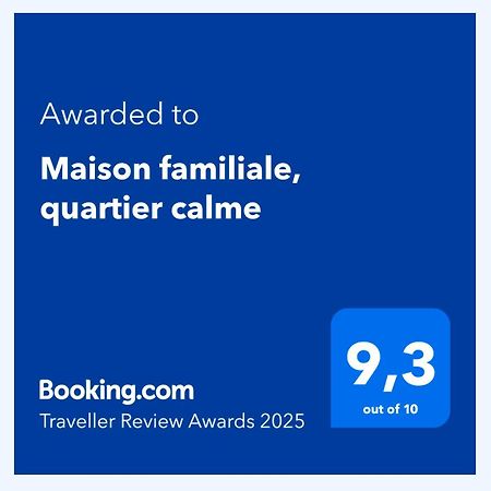 Maison Familiale, Quartier Calme Le Mans Exterior photo